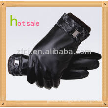 New Style,Men Wearing riding Leather Gloves